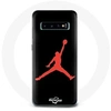 Image de Coque pour Samsung Galaxy s10 plus Air Jordan Logo Rouge