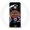 Image de Coque pour Samsung Galaxy A6 2018 Harley Davidson Compagnie automobile logo