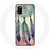 Image de Coque pour Samsung Galaxy S20 Attrape rêve coloré marron