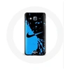 Image de Coque pour Samsung Galaxy j3 2016 Nike Logo Bleu et Noir