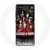 Image de Coque pour Samsung Galaxy S20 La casa de papel affiche personnages