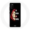 Image de Coque pour Samsung Galaxy S20 La casa de papel Logo et Masque