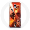 Image de Coque pour Samsung Galaxy A8 2018 Le Roi Lion Simba et Mufasa