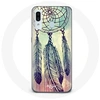 Image de Coque pour samsung galaxy A30 Attrape rêve coloré marron