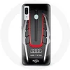 Image de Coque pour samsung galaxy A30 Audi S8 Logo rouge
