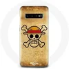 Image de Coque pour Samsung Galaxy S10 One Piece Manga Tete de Mort
