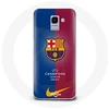 Image de Coque pour Samsung Galaxy A8 2018 FC Barcelone Logo Equipe de football