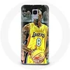 Image de Coque pour Samsung Galaxy A6 2018 Kobe Bryant Dunk lakers 8 NBA Noir