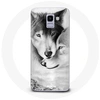 Image de Coque pour Samsung Galaxy A8 2018 Loup Duo animaux