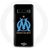 Image de Coque pour Samsung Galaxy s10 plus Logo Olympique de Marseille Fond Noir