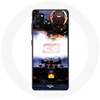 Image de Coque pour Samsung Galaxy S20 Formule 1 Max Verstappen Pilote de F1 noir rouge et jaune