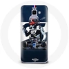 Image de Coque pour Samsung Galaxy A8 2018 Formule 1 Max Verstappen Pilote automobile F1 Bleu