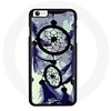 Image de Coque pour Iphone 6 Attrape rêve violet bleu rose noir douceur tendresse cour protection indien plume pastel amour love