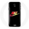 Image de Coque pour Samsung Galaxy J7 2017 Nike Logo Couleur fond noir