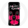 Image de Coque pour Samsung Galaxy j7 2017 Squid Game Masques carré Triangle et Cercle