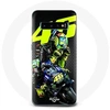 Image de Coque pour Samsung Galaxy s10 plus Valentino Rossi motoGP 46 Pilote de vitesse