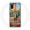 Image de Coque pour Samsung Galaxy S20 Squid Game Série joueurs soldats poupée