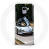 Image de Coque pour Samsung Galaxy A8 2018 Formule 1 McLaren Voiture Gris