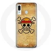 Image de Coque pour Samsung Galaxy A20 One Piece Manga Tete de Mort