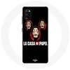 Image de Coque pour samsung galaxy S20 plus La casa de papel Masque et Logo