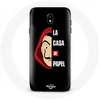 Image de Coque pour Samsung Galaxy j7 2017 La casa de papel Logo et Masque
