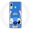 Image de Coque pour Samsung Galaxy A20 Stitch mignon fond bleu