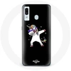 Image de Coque pour Samsung Galaxy A20 Dab unicorn licorne