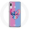 Image de Coque pour Samsung Galaxy A20 Stitch et angel bleu rose