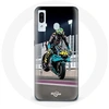 Image de Coque pour samsung galaxy A30 Valentino Rossi Pilote de vitesse motoGP