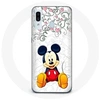 Image de Coque pour Samsung Galaxy A20 Mickey Mouse Fleurs Cours