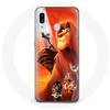 Image de Coque pour Samsung Galaxy A30 Le Roi Lion Simba et Mufasa