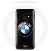 Image de Coque pour Samsung Galaxy S9 plus BMW Logo fond noir
