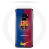 Image de Coque pour Samsung Galaxy S9 plus FC Barcelone Logo Equipe de football