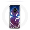 Image de Coque pour Samsung Galaxy S9 plus Dragon Ball Goku Visage énervé