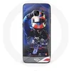Image de Coque pour Samsung Galaxy S6 Formule 1 Pierre Gasly Pilote automobile F1 Rouge Bleu