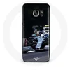 Image de Coque pour Samsung Galaxy S6 edge Formule 1 Valtteri Bottas Pilote automobile F1 Noir