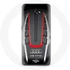 Image de Coque pour Samsung Galaxy A3 2016 Audi S8 Logo rouge