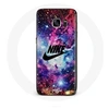 Image de Coque pour Samsung Galaxy S6 edge Nike Logo Espace Coloré