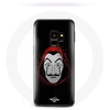Image de Coque pour Samsung Galaxy S9 plus La casa de papel Masque