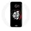 Image de Coque pour samsung galaxy S6 La casa de papel El Profesor Masque Split