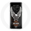 Image de Coque pour Samsung Galaxy S8 plus Harley Davidson aigle logo