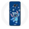 Image de Coque pour Samsung Galaxy S6 Stitch neige Noël bleu
