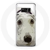 Image de Coque pour Samsung Galaxy S8 Chien de Pitbull Blanc
