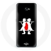 Image de Coque pour Samsung Galaxy A3 2016 Hunter x Hunter Manga Logo Fond Noir