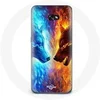 Image de Coque pour samsung galaxy A5 2017 Loup de Glace et de feu