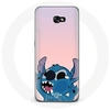 Image de Coque pour Samsung Galaxy A3 2016 Stitch le Nez en l'air fond rose