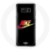 Image de Coque pour Samsung Galaxy S8 plus Nike Logo Couleur fond noir