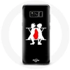 Image de Coque pour Samsung Galaxy S8 plus Hunter x Hunter Manga Logo Fond Noir