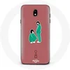 Image de Coque pour Samsung Galaxy J5 2017 Squid Game Ji Yeong Numéro 240 Et Kang Sae Byeok Numéro 067