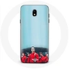 Image de Coque pour Samsung Galaxy J5 2017 La casa de papel Berlin Rio et Tokyo Fond Bleu